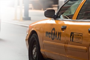 New York - Taxibil - Från min kommande bok
